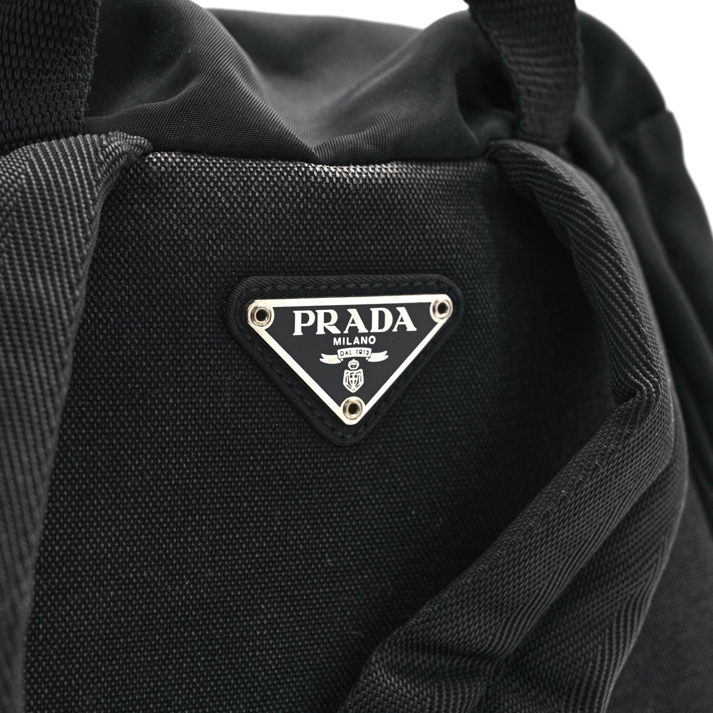 Nylon Backpack Black
