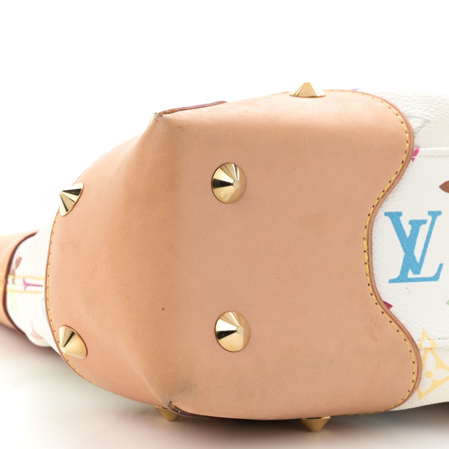 Monogram Multicolor Judy MM White