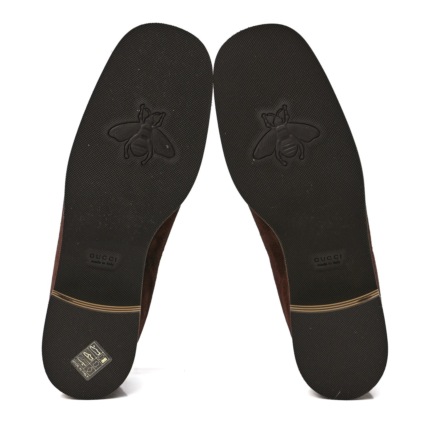 Velvet GG Monogram Thompson Derby Loafers 40.5 Vintage Cocoa Brown