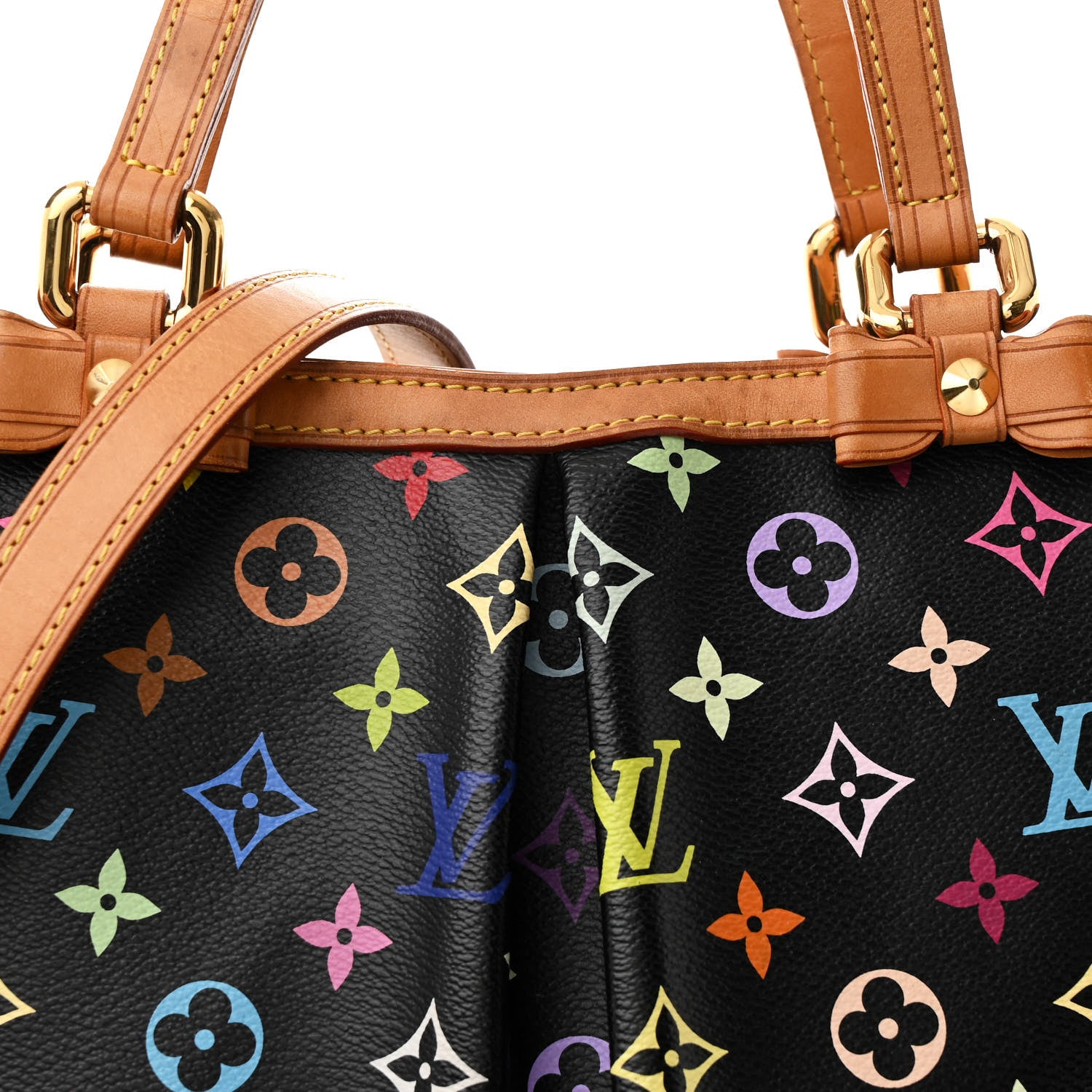 Louis Vuitton Monogram Multicolor Sharleen GM Black 7 of 12