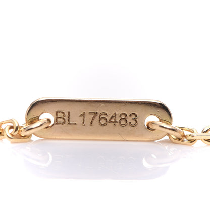 Van Cleef & Arpels 18K Yellow Gold Mother of Pearl Sweet Alhambra Bracelet 6 of 6