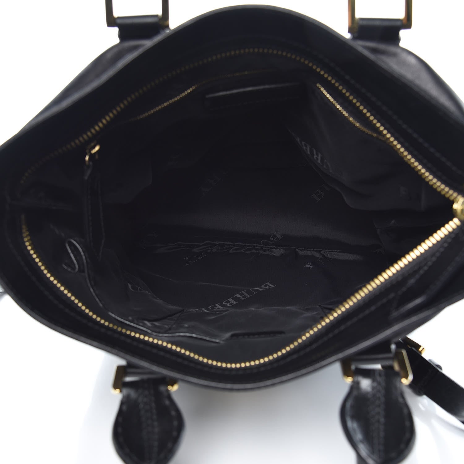 Burberry Soft Lambskin Tote Black 5 of 11