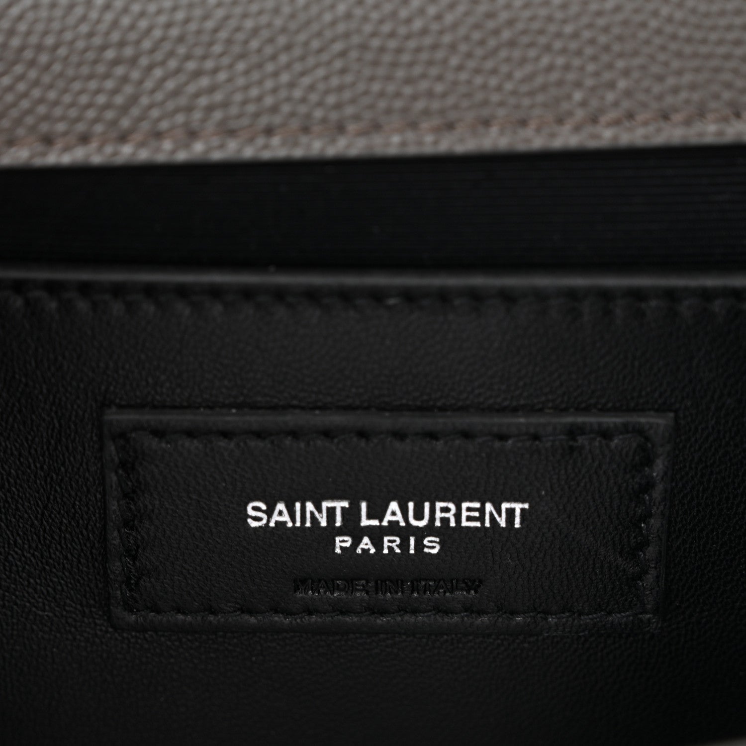 Saint Laurent Grain De Poudre Medium Classic Monogram Kate Satchel Earth 6 of 10