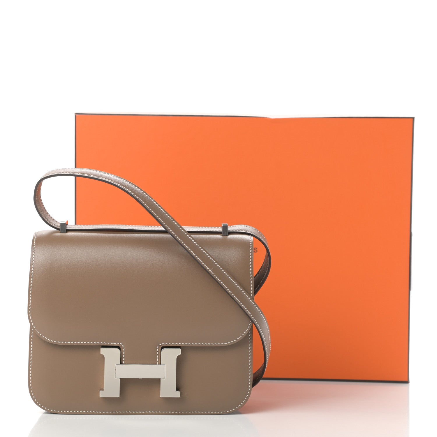 Hermes Tadelakt Constance 18 Etoupe 11 of 11