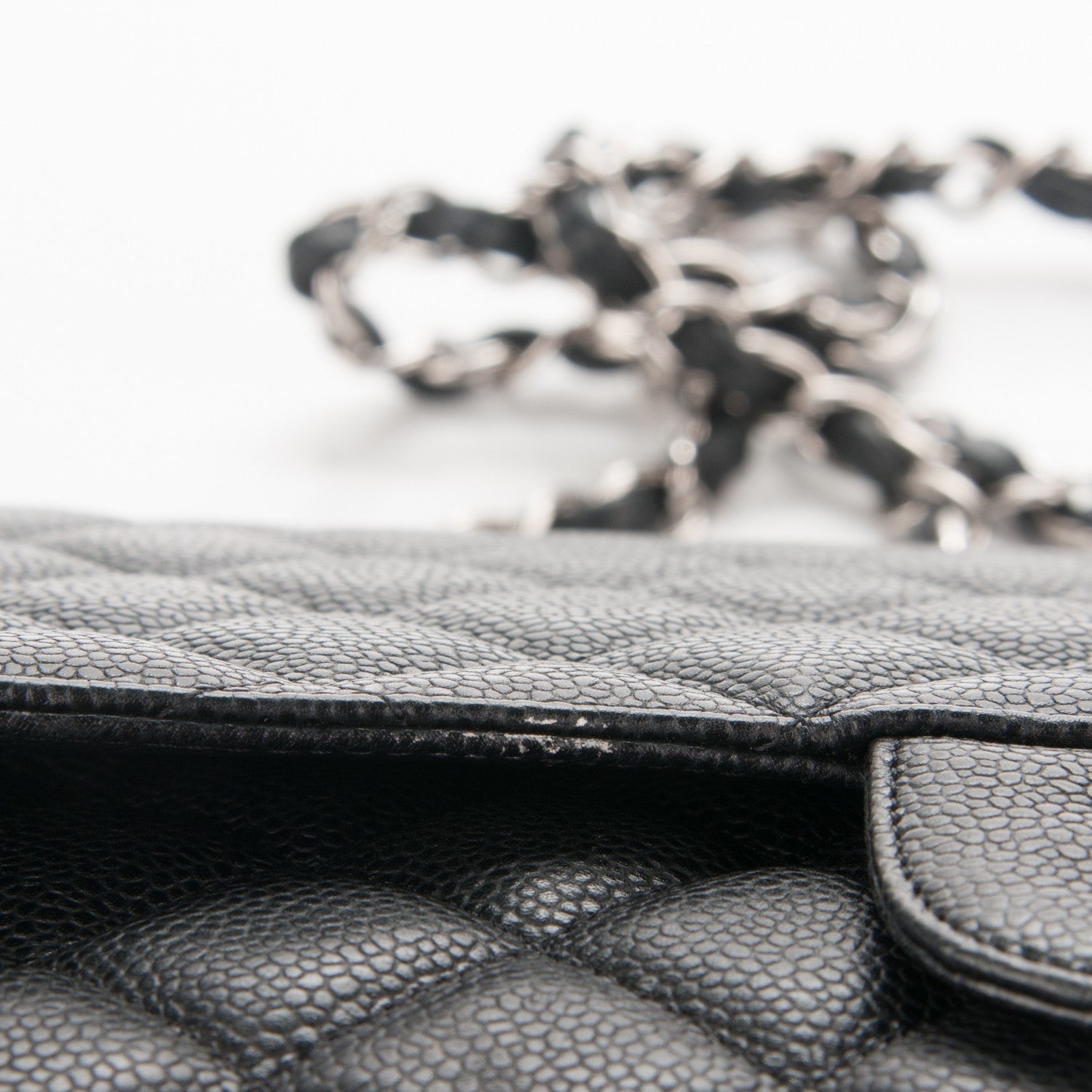 Chanel Caviar Quilted Maxi Single Flap Black 5 of 8