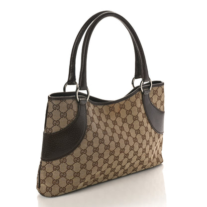 Gucci Monogram Shoulder Bag Dark Brown 3 of 9