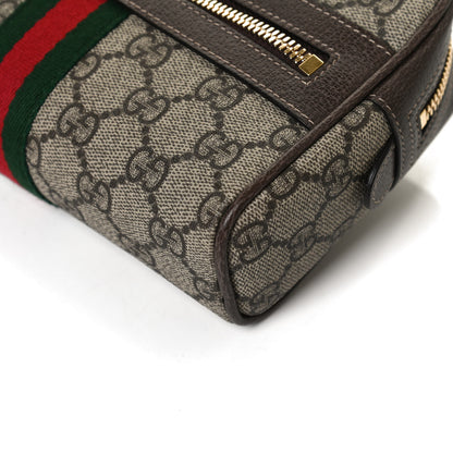 Gucci GG Supreme Monogram Web Small Ophidia Belt Bag 95 38 Dark Brown 11 of 13