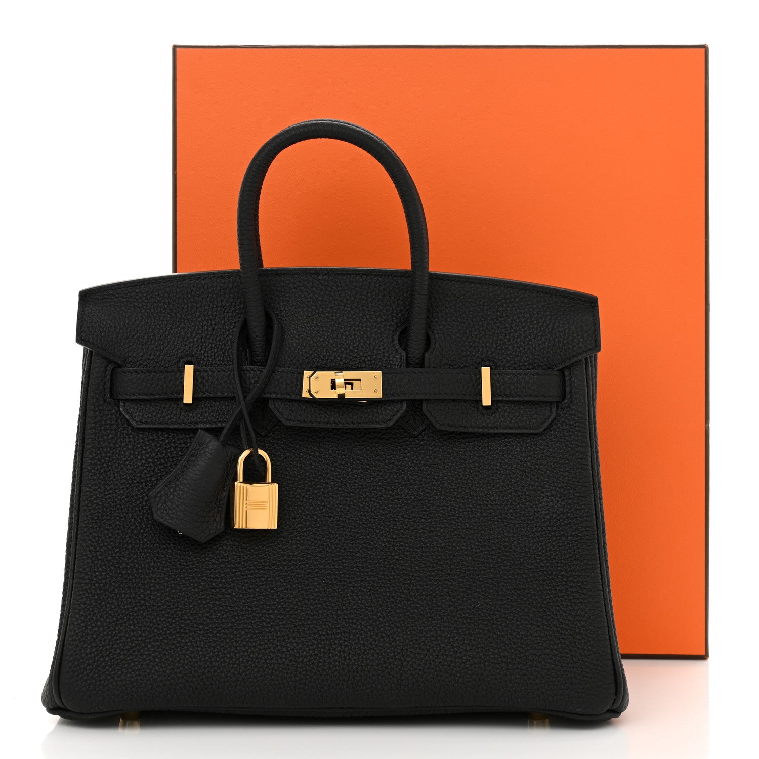 Hermes Togo Birkin 25 Black 14 of 14