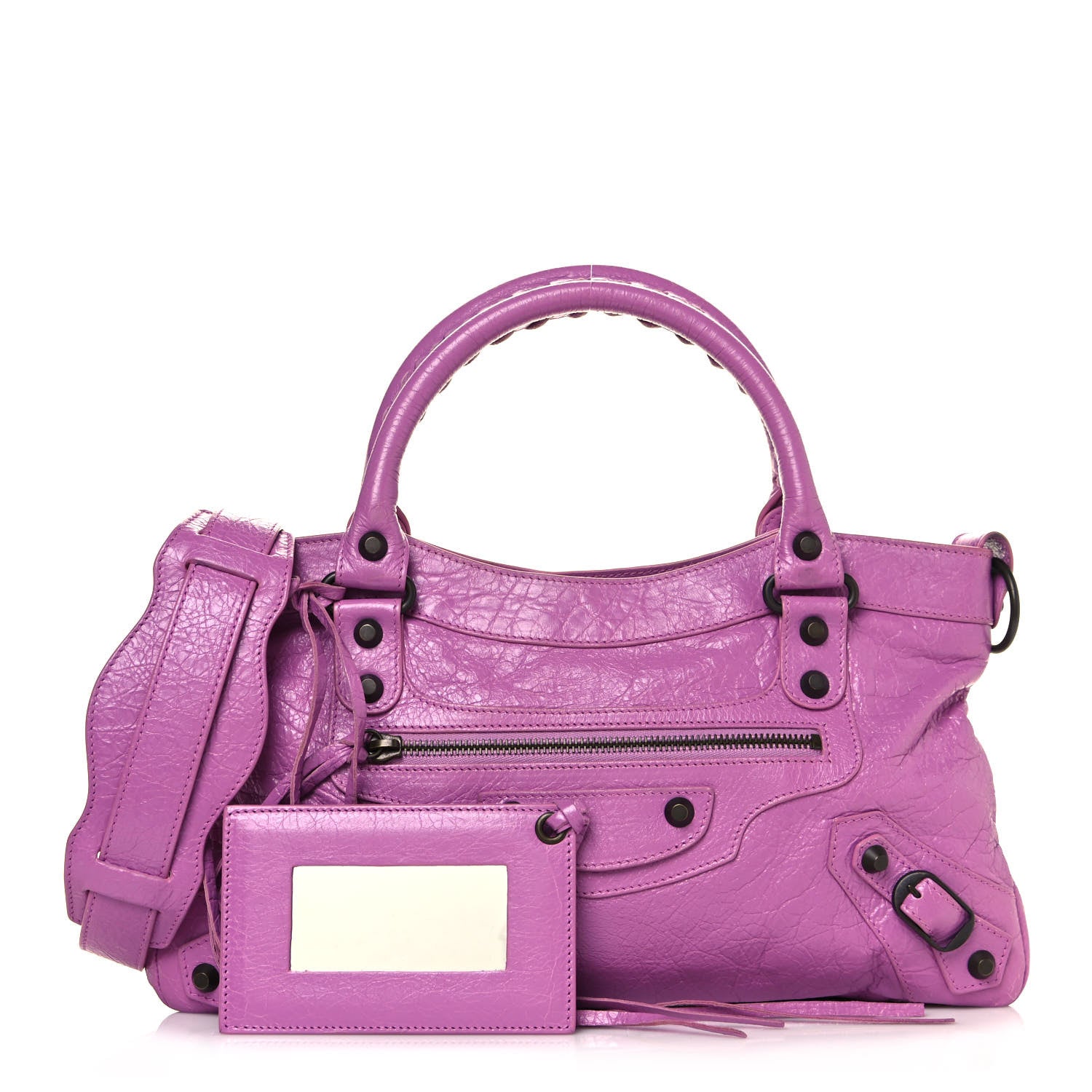 Balenciaga Agneau Classic Hardware Mini City Rose Berlingot 1 of 11