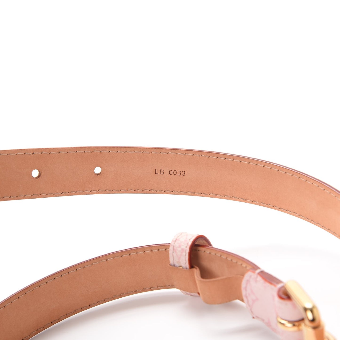 Monogram Belt 70 28 Pink