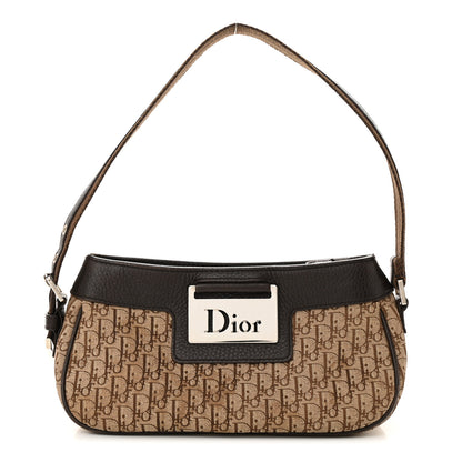 Christian Dior Monogram Street Chic Shoulder Bag Brown Beige 1 of 17