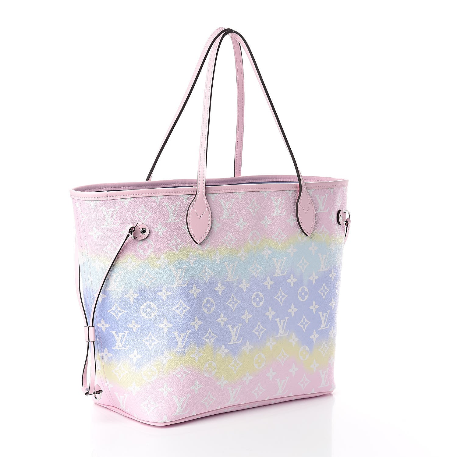 Louis Vuitton Monogram Escale Neverfull MM Pastel 3 of 10