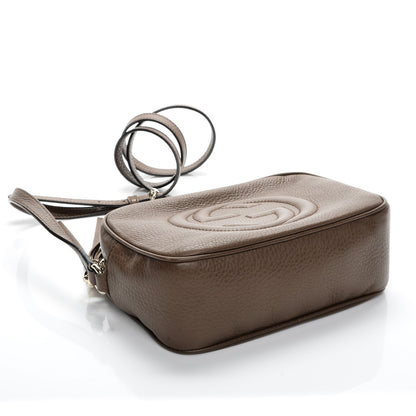 Gucci Cellarius Calfskin Small Soho Disco Bag Acero 4 of 7