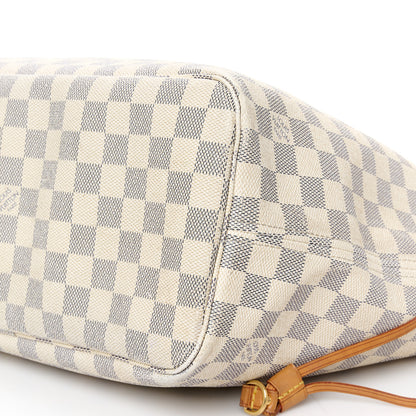 Louis Vuitton Damier Azur Neverfull MM 11 of 13