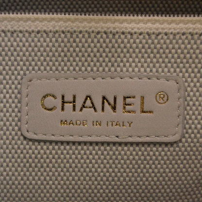 Chanel Calfskin Quilted Large Retro Chain Tote Beige 7 of 9