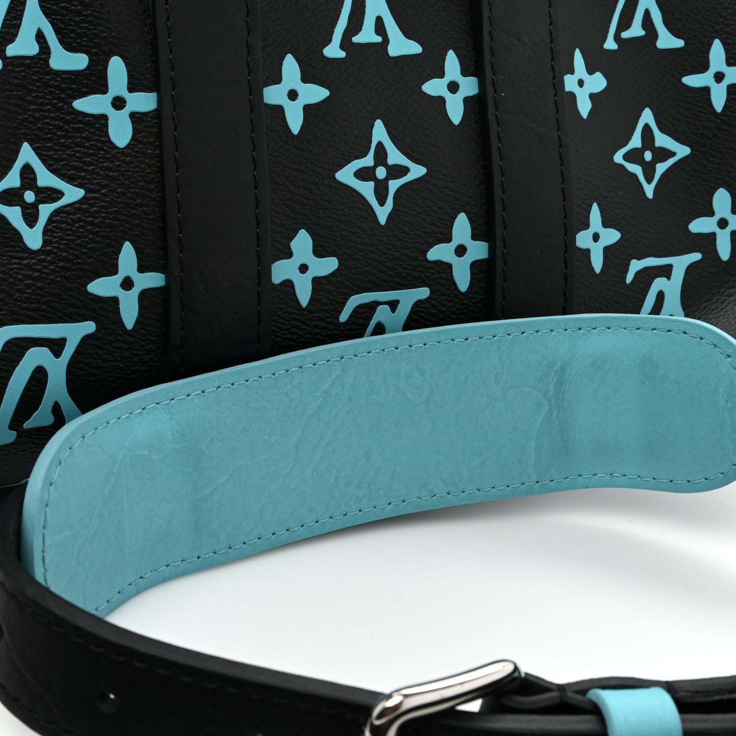 Monogram Playground Keepall Bandouliere 25 Black
