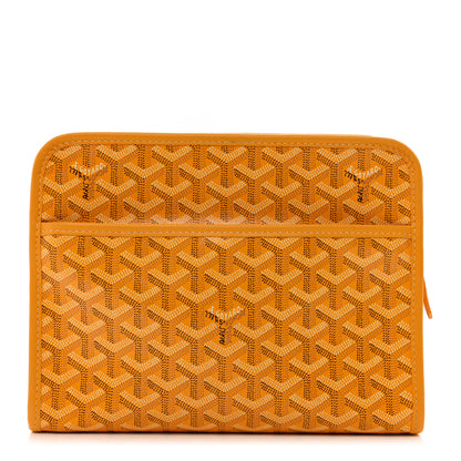 Goyard Goyardine Jouvence Toiletry Pouch Yellow 1 of 6