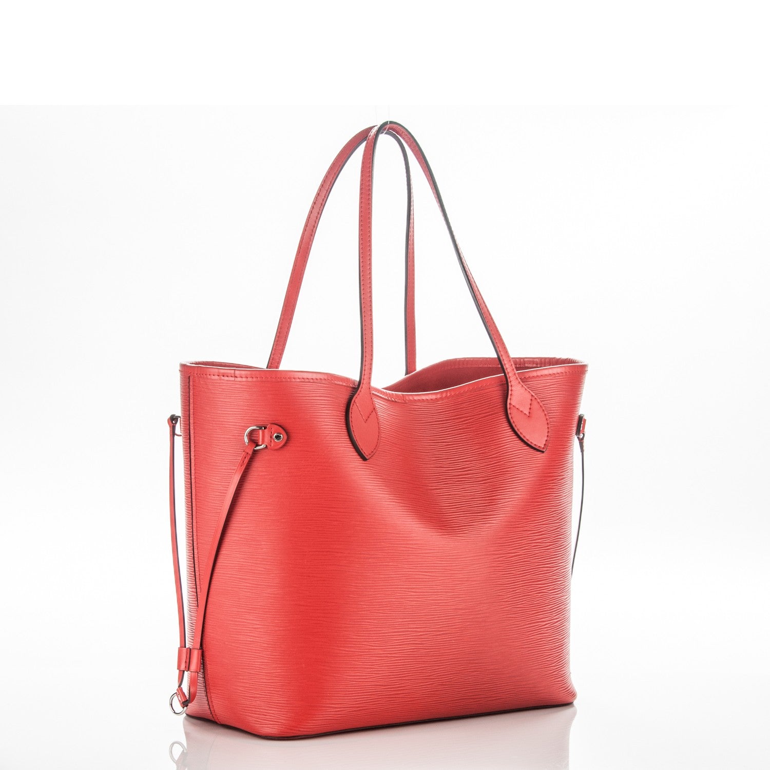 Louis Vuitton Epi Neverfull MM Coquelicot 3 of 11
