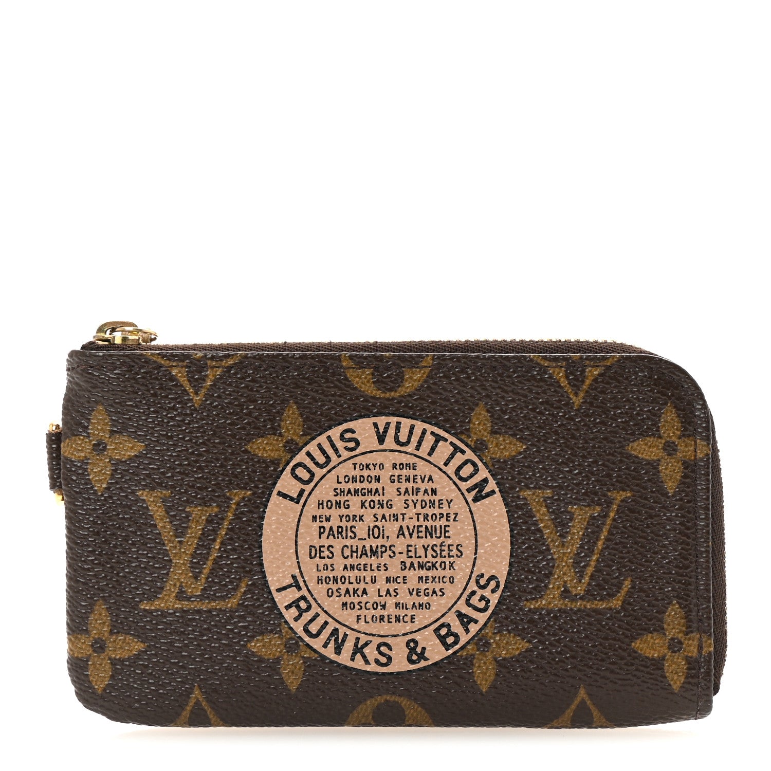 Louis Vuitton Monogram Complice Trunks and Bags Key Pouch Beige 1 of 6