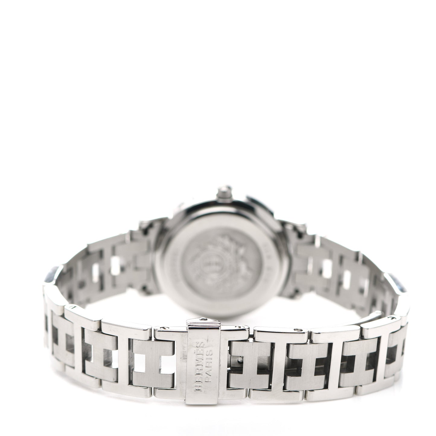 Stainless Steel 24mm Clipper Quartz Watch White