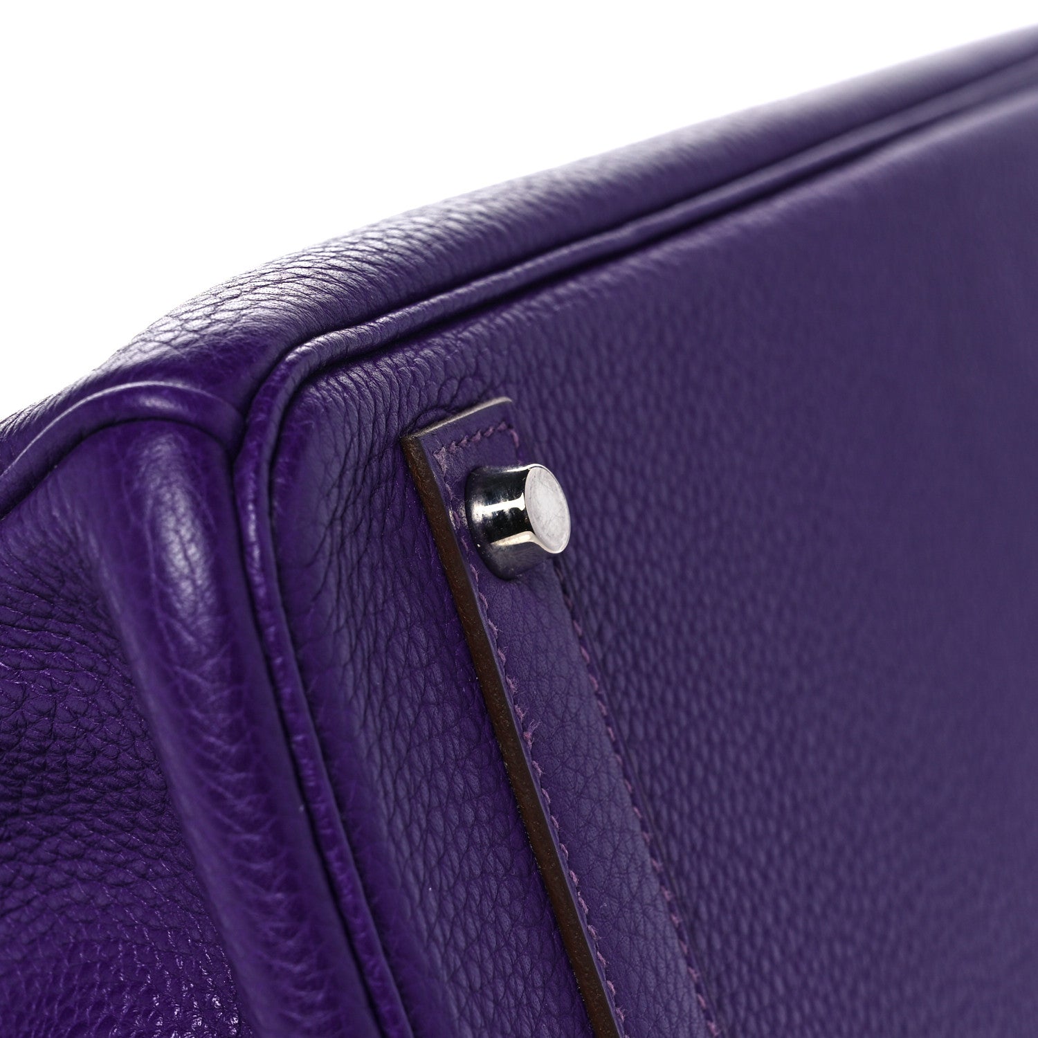 Hermes Togo Birkin 40 Iris 9 of 33