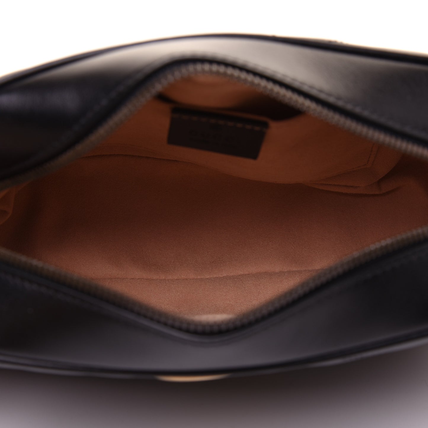 Calfskin Matelasse Small GG Marmont Chain Shoulder Bag Black