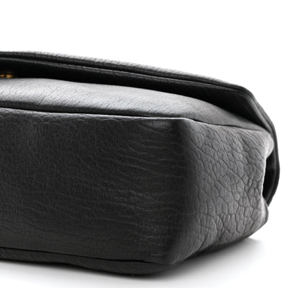 Saint Laurent Grained Lambskin Large Calypso Black 10 of 12