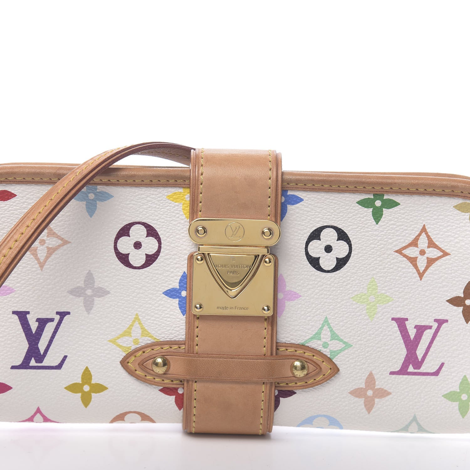 Louis Vuitton Monogram Multicolor Shirley White 12 of 12