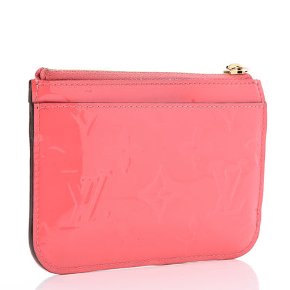 Louis Vuitton Vernis Key Pouch Rose Litchi 3 of 6