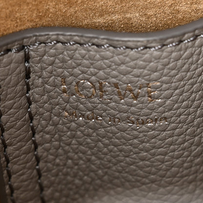 Loewe Soft Grained Calfskin Mini Pebble Bucket Bag Pearl Grey 6 of 9