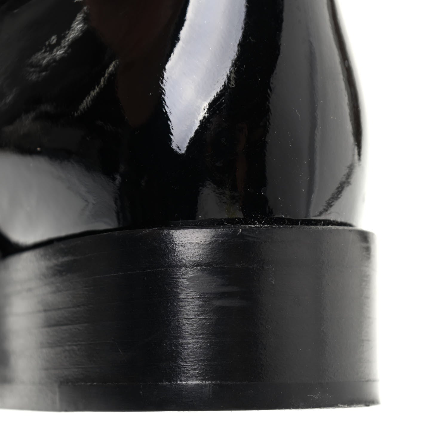 Chanel Patent Ascot High CC Boots 37 Black 10 of 11