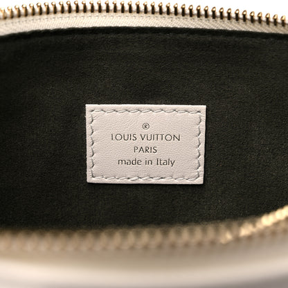 Louis Vuitton Lambskin Embossed Monogram Coussin PM Beige Cream 8 of 10