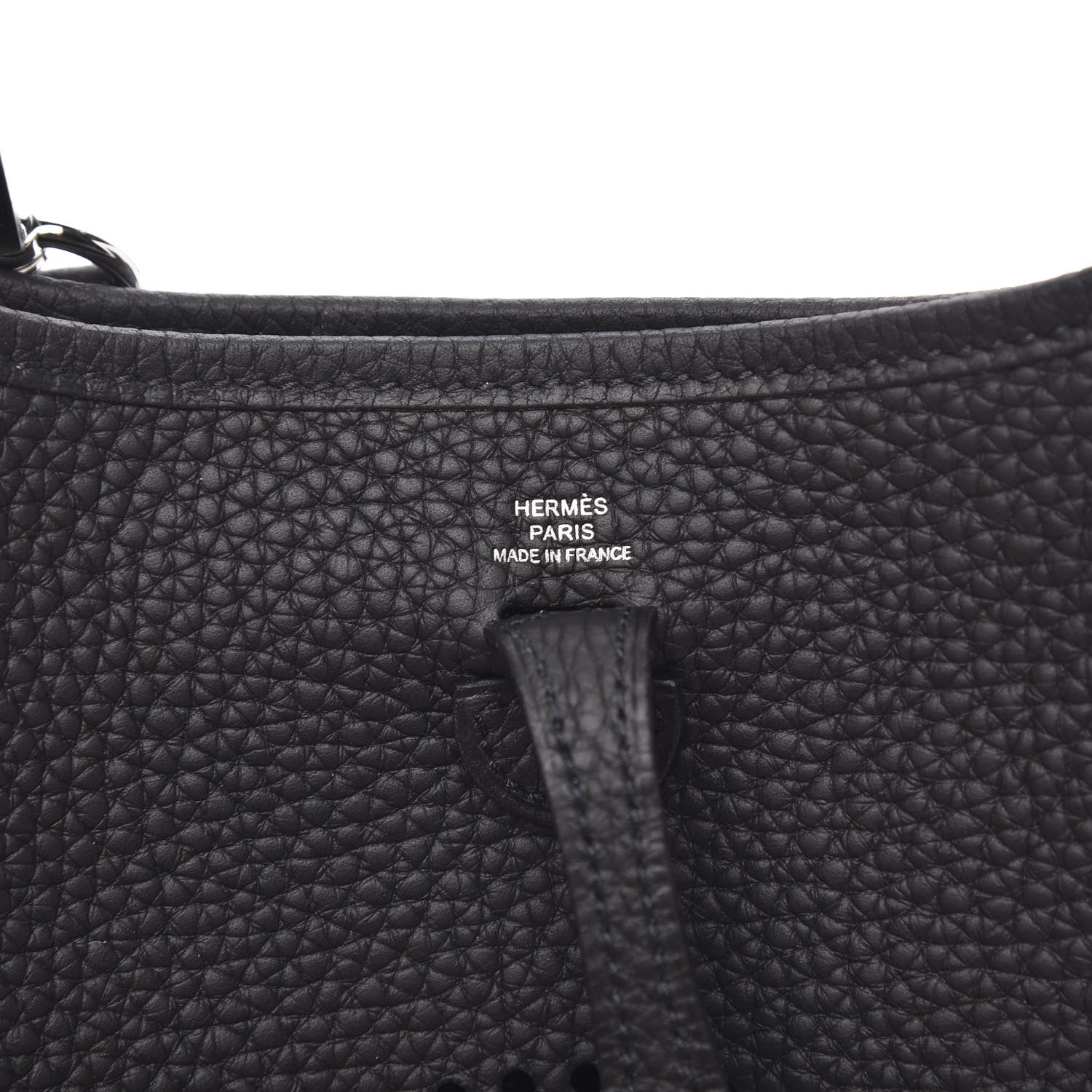 Hermes Taurillon Clemence Evelyne TPM Black 6 of 10