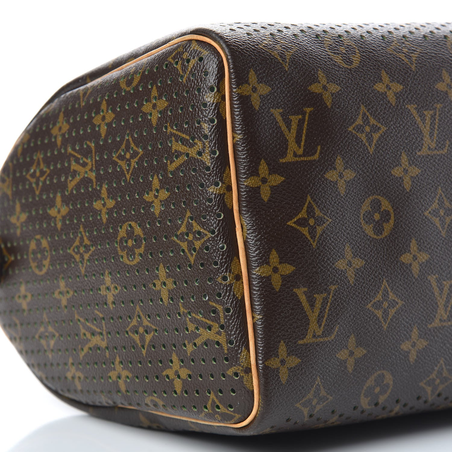Louis Vuitton Monogram Perforated Speedy 30 Green 5 of 18