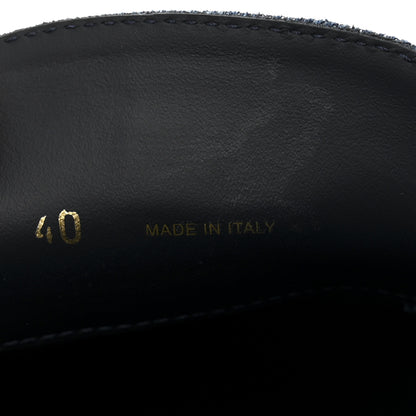 Miu Miu Denim Penny Loafer 40 Denim 9 of 9