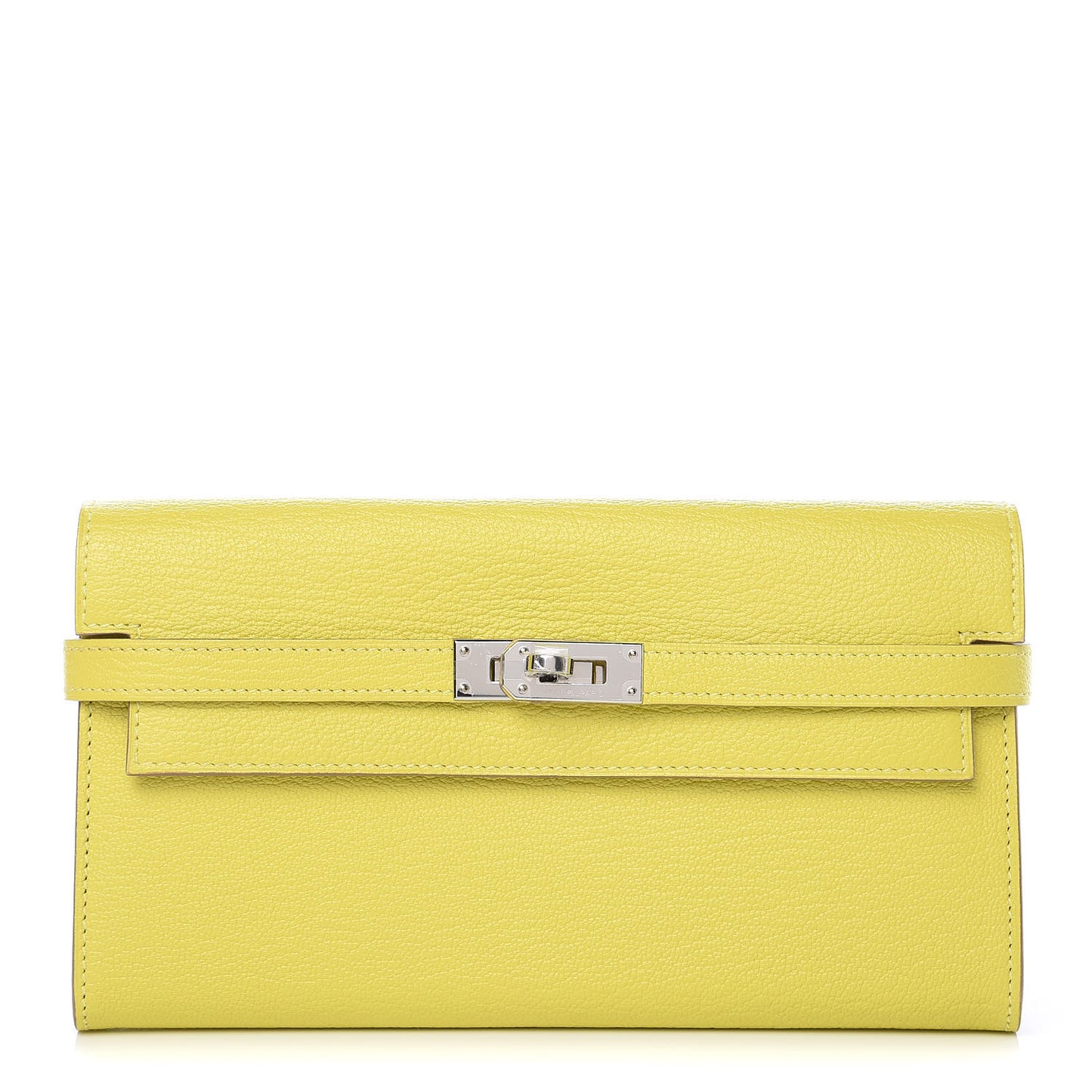 Chevre Mysore Kelly Longue Wallet Lime