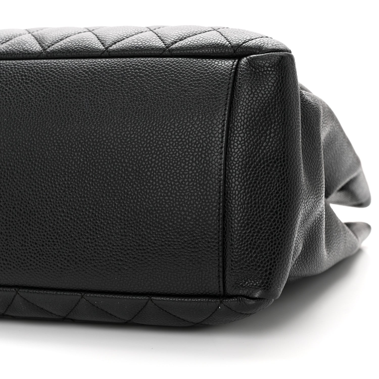 Chanel Caviar Quilted Grand Shopping Tote GST Black 10 of 12