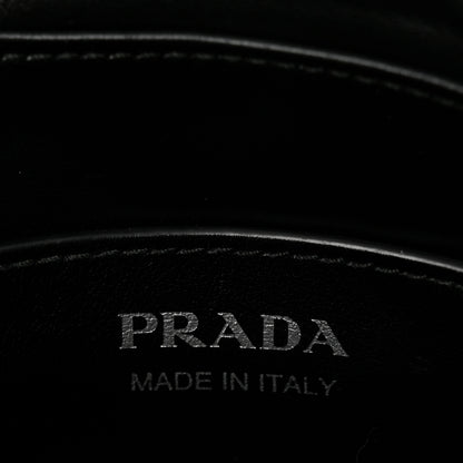 Prada Soft Calfskin Impunture Diagramme Belt Bag Black 6 of 9