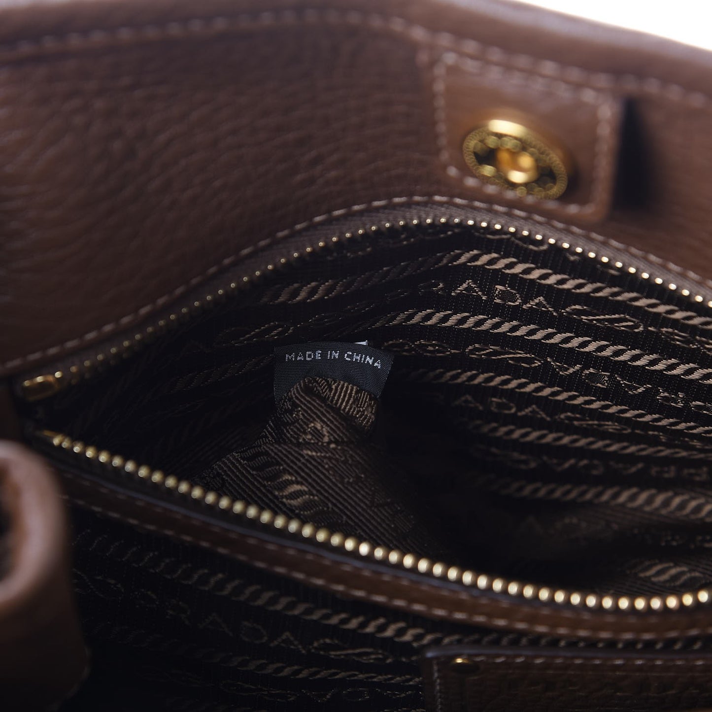 Nylon Tessuto Vitello Daino Tote Corinto