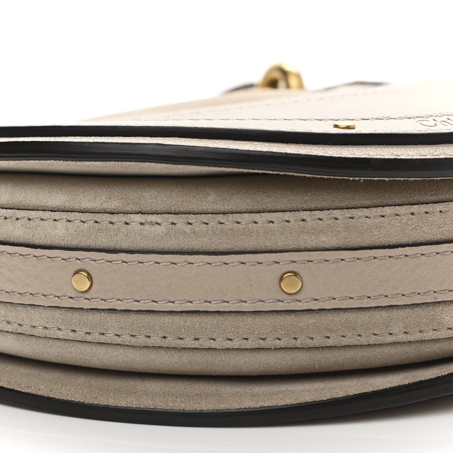 Chloe Calfskin Suede Small Pixie Bag Motty Grey 5 of 11