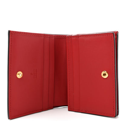 Gucci Soft GG Supreme Monogram Mystic Cat Card Case Wallet 5 of 10