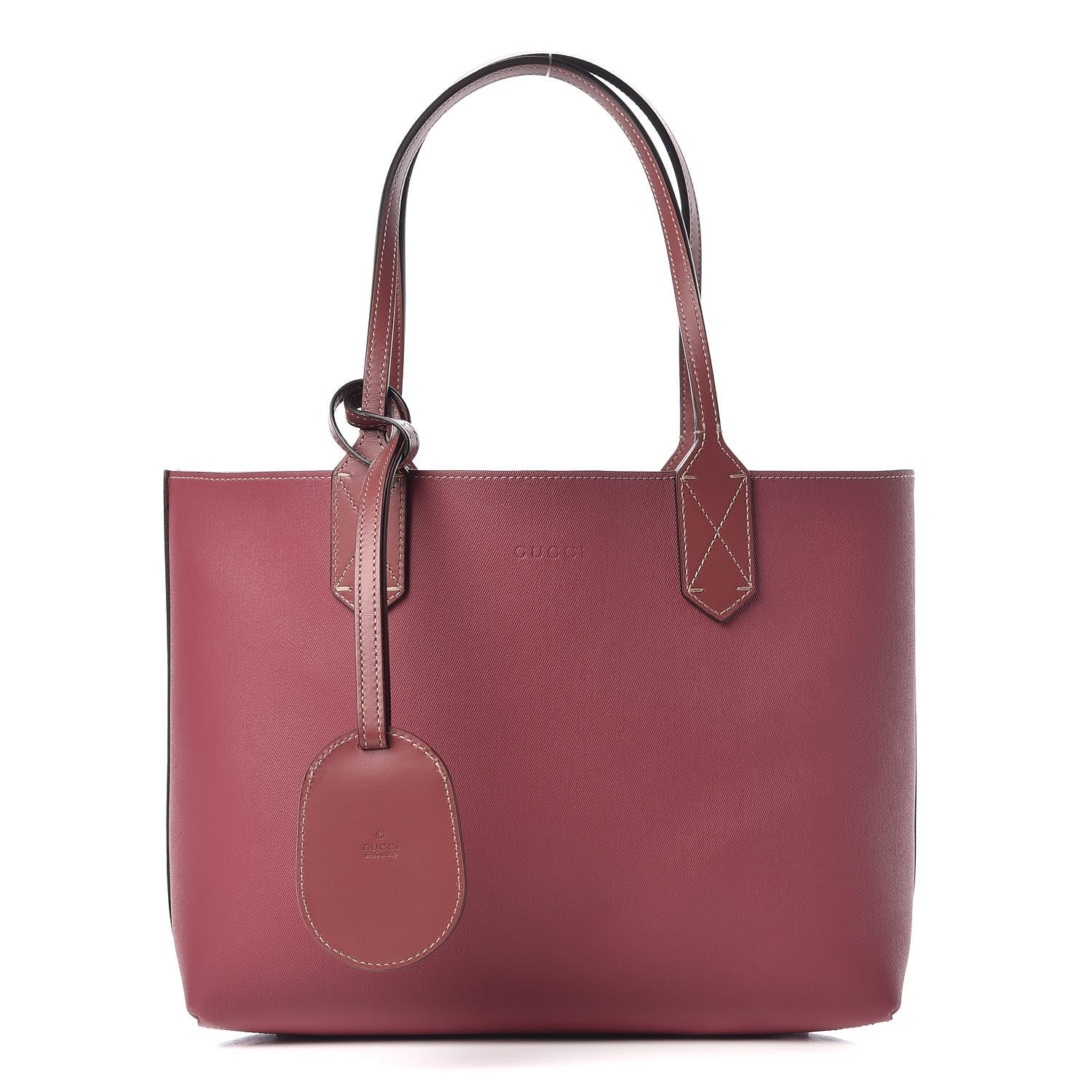 Gucci GG Supreme Monogram Blooms Small Reversible Tote Beige Multicolor Dry Rose 6 of 11