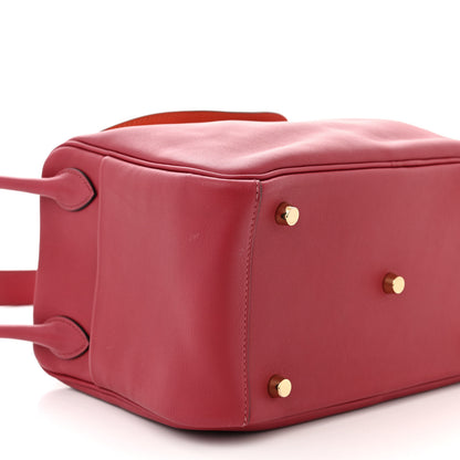 Hermes Swift Verso Lindy 26 Rouge Grenat Orange 9 of 10