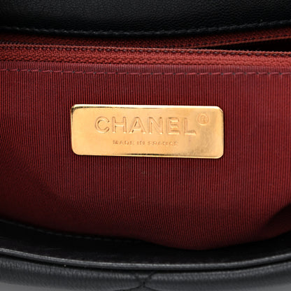 Chanel Lambskin Quilted Large Chanel 19 Flap Black 6 of 10