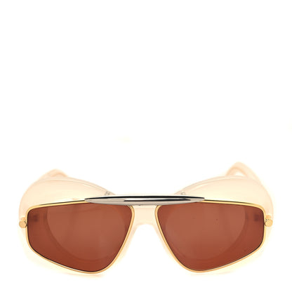 Loewe Acetate Wing Double Frame Sunglasses LW40120I Ivory 2 of 6
