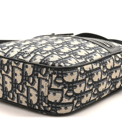 Christian Dior Oblique Messenger Pouch Beige Black 9 of 9