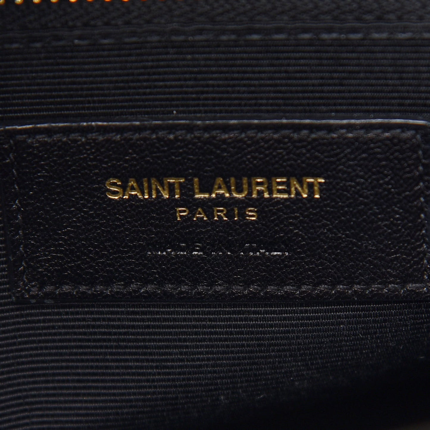 Grained Calfskin Small Sac De Jour Black
