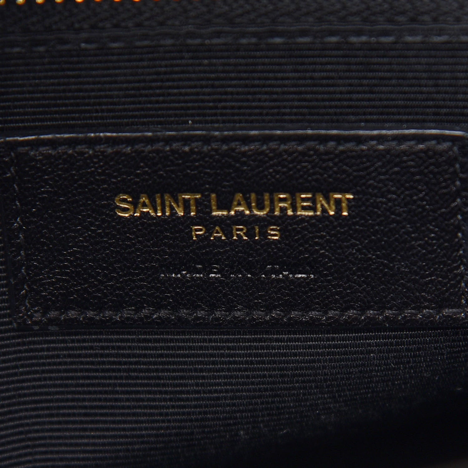 Saint Laurent Grained Calfskin Small Sac De Jour Black 6 of 8