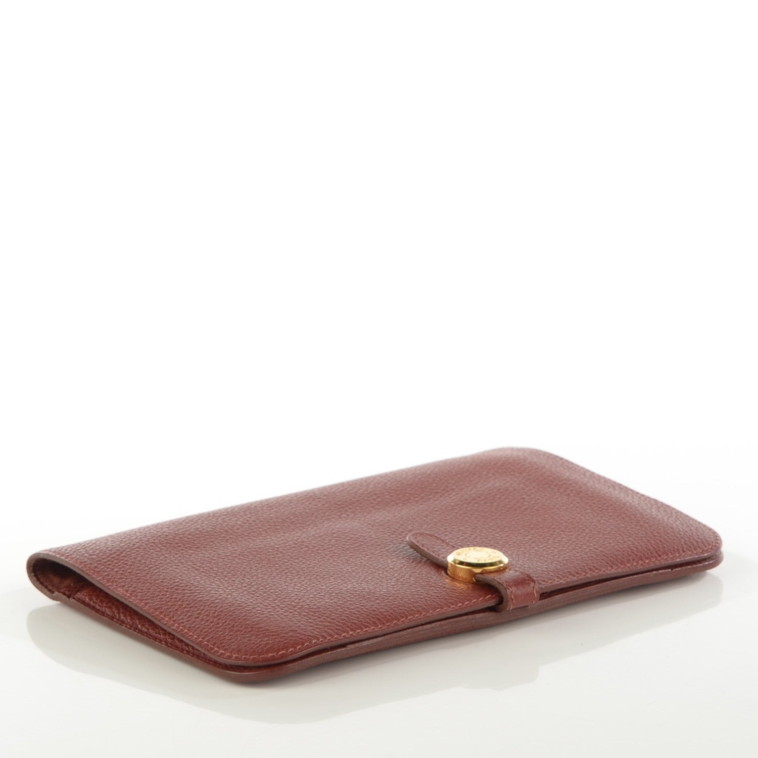 Hermes Togo Dogon Duo Wallet Brique 7 of 16