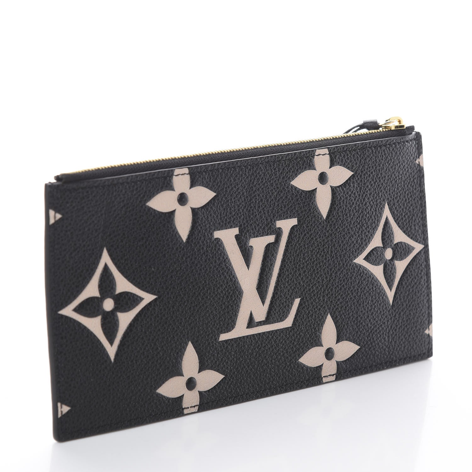 Louis Vuitton Empreinte Monogram Giant Crafty Pochette Felicie Zippered Insert Black 2 of 5